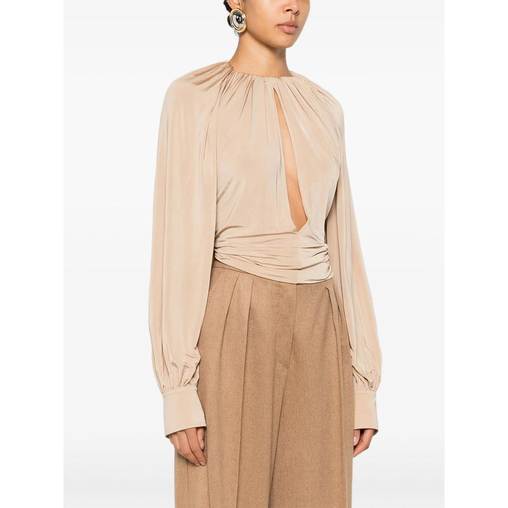 [Ferragamo] Blouse SS26 13H573 0788185 BEMAR