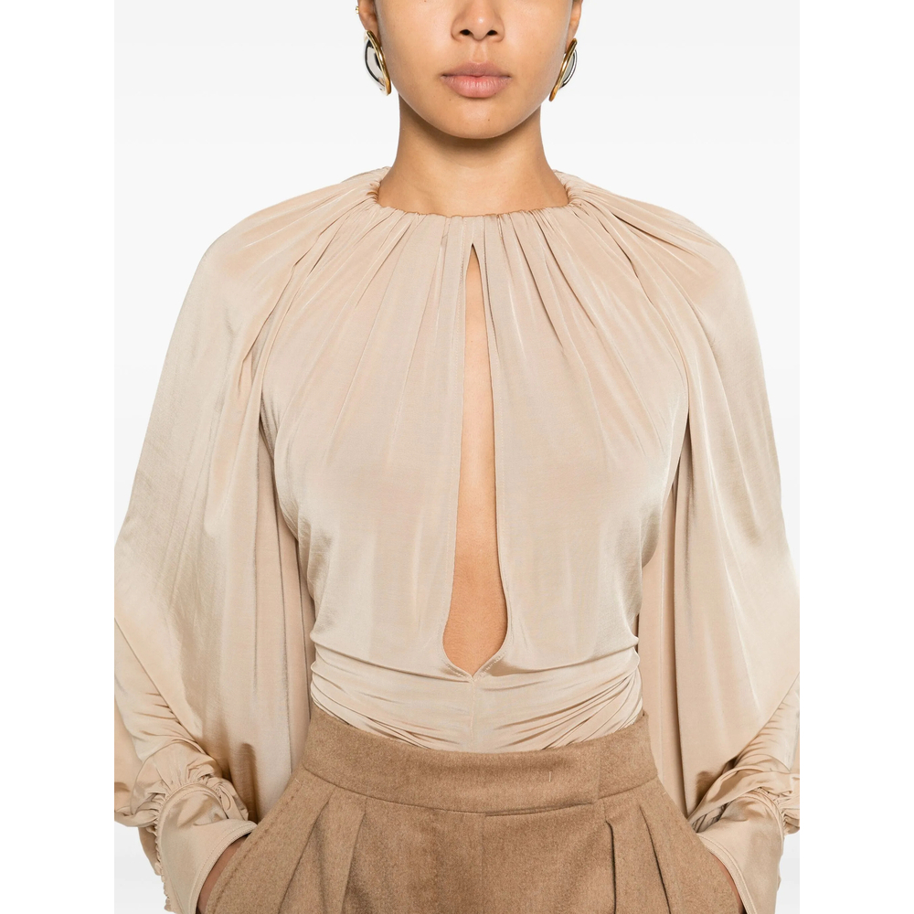 [Ferragamo] Blouse SS26 13H573 0788185 BEMAR