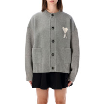 [Ami Paris] Cardigan FW26 UKC366KN0135058