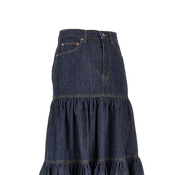 [Saint Laurent] Skirt FW26 874178Y03GB4240-4240