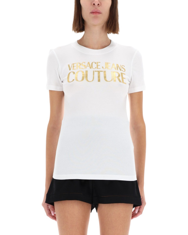 [VERSACE JEANS COUTURE] T-shirts Short Sleeve FW25 79HAHT02_CJ03TG03