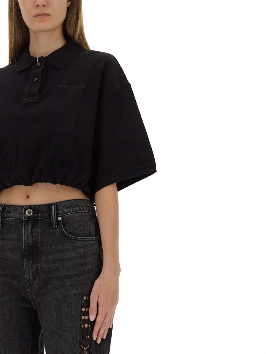 [ALEXANDERWANG.T] Shirts Short Sleeve FW25 4CC3251030_963B