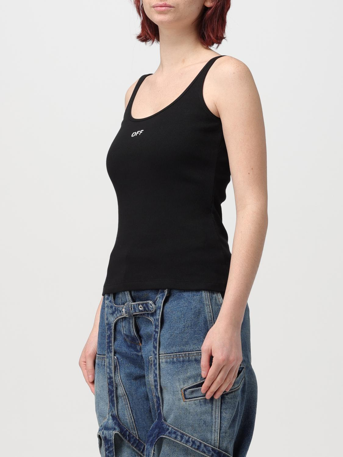 [Off-White] Tank top SS26 OWAD072C99JER002 1001