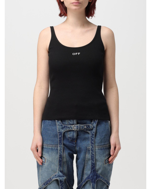 [Off-White] Tank top SS26 OWAD072C99JER002 1001