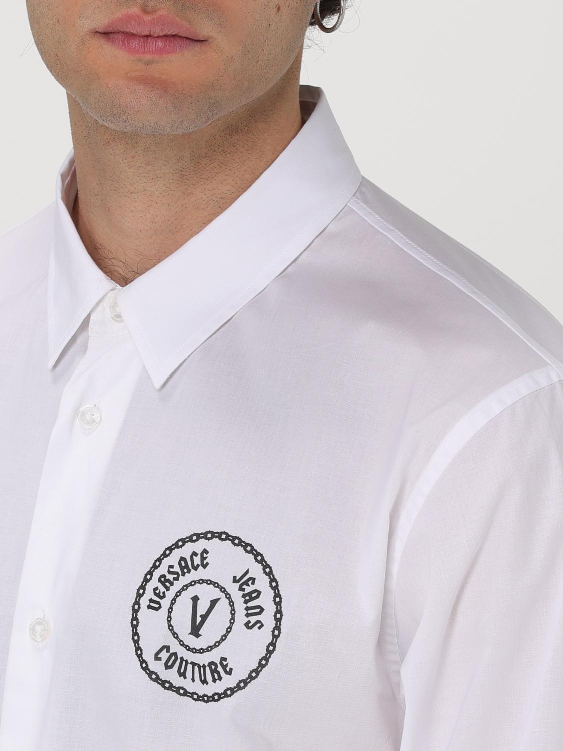 [VERSACE JEANS COUTURE] Shirts Long Sleeve FW24 77GALYS1CN002 003