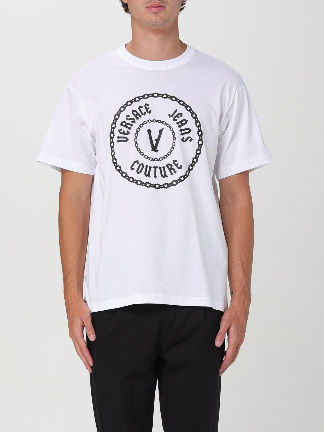 [VERSACE JEANS COUTURE] T-shirts Short Sleeve FW24 77GAHT03CJ00T 003