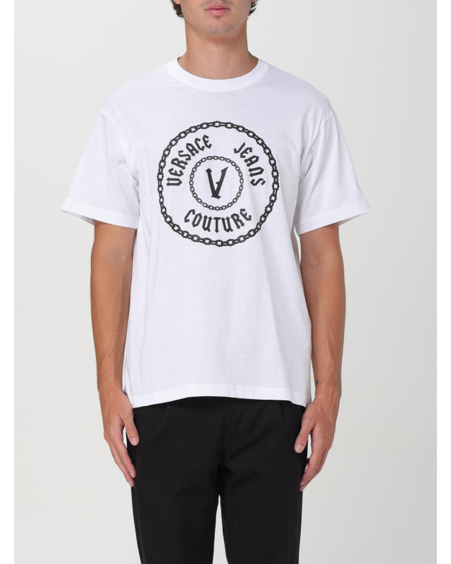 [VERSACE JEANS COUTURE] T-shirts Short Sleeve FW24 77GAHT03CJ00T 003