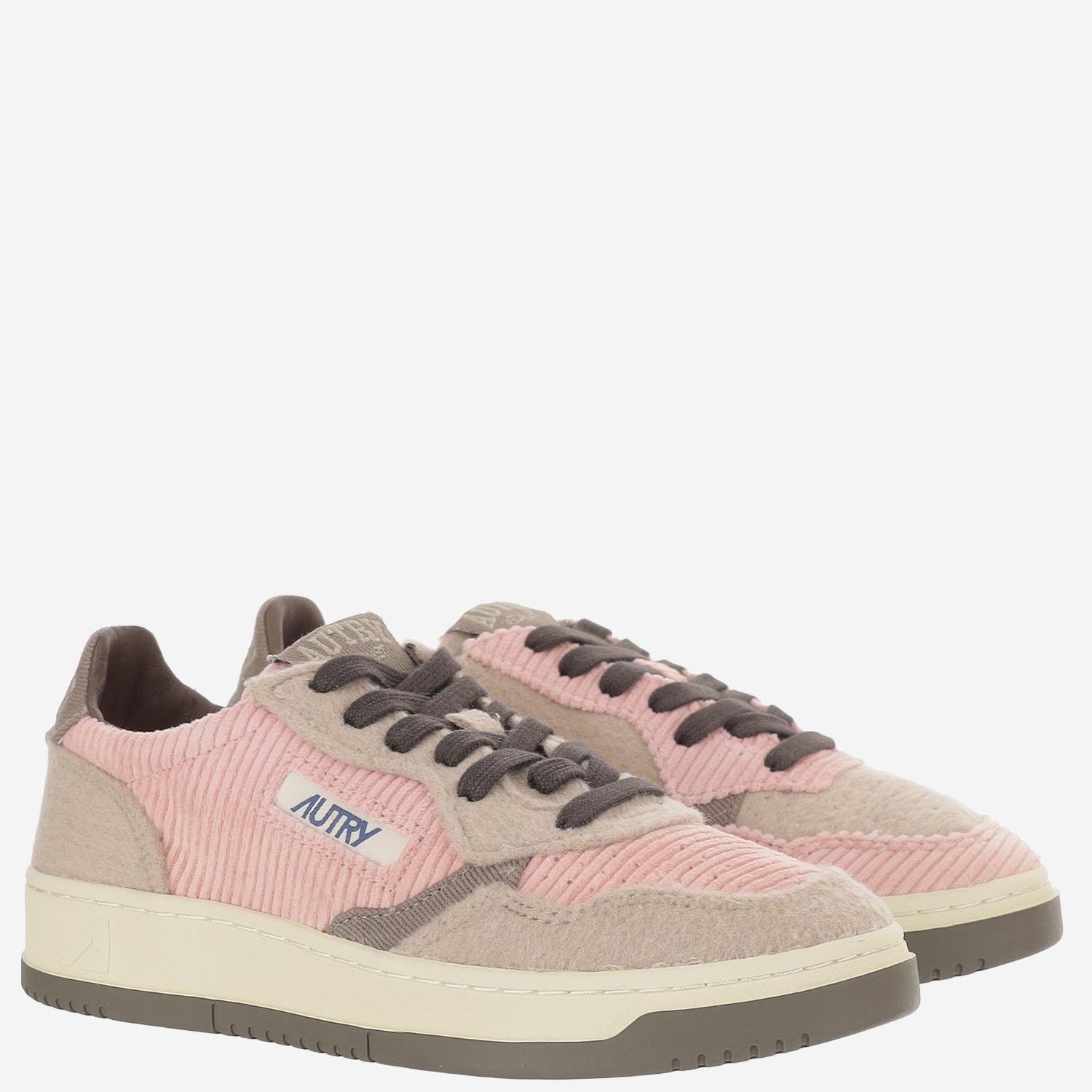 [AUTRY] Sneakers FW26 AULWV101VELVSLICANV PINKCHOCO