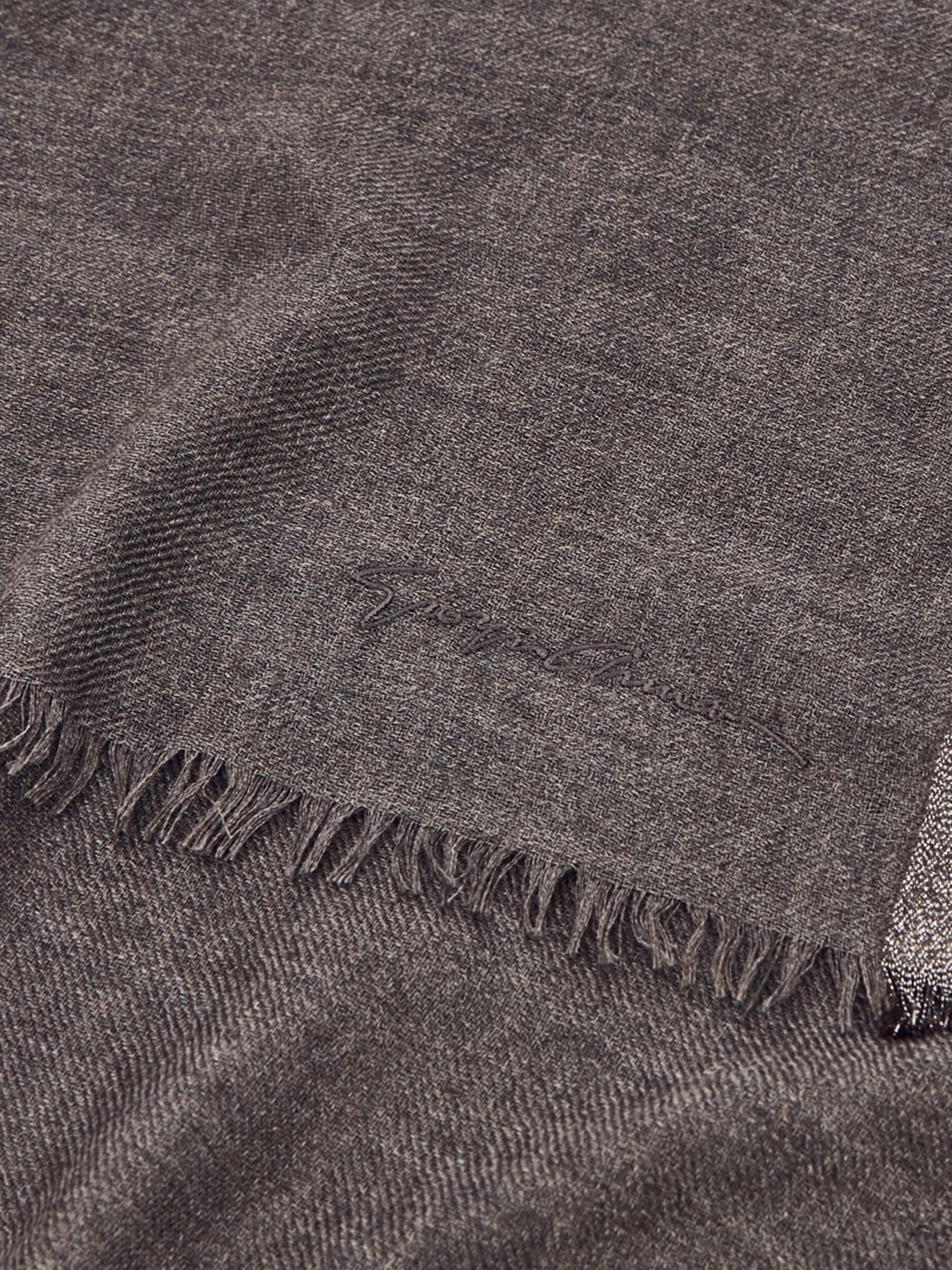 [Giorgio Armani] Scarf FW26 GW004172AF29277U6063 CHOCOLATE BROWN