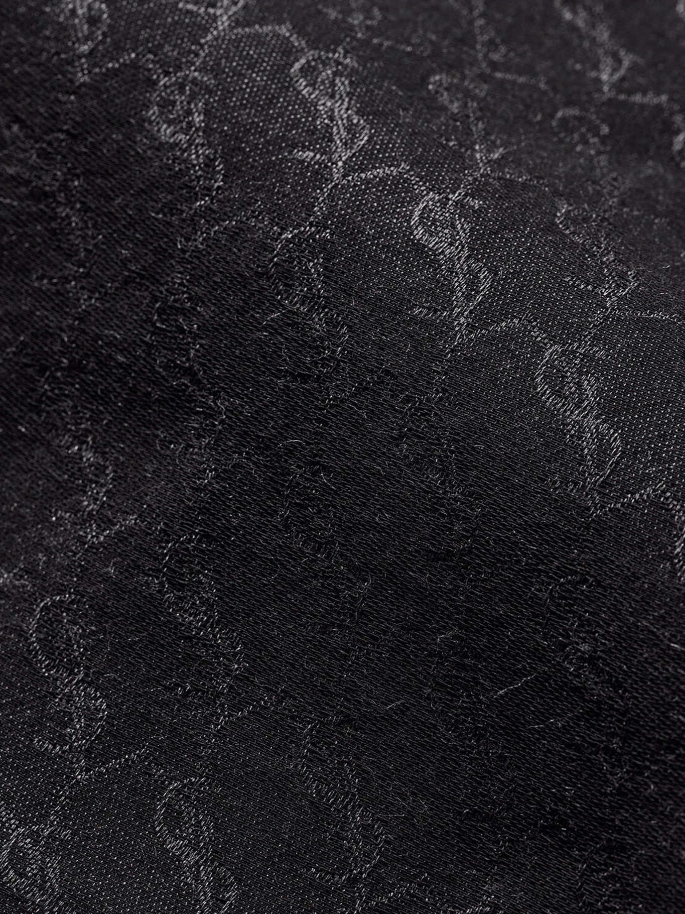 [Saint Laurent] Scarf FW26 8744463YU511061 BLACK DARK GREY