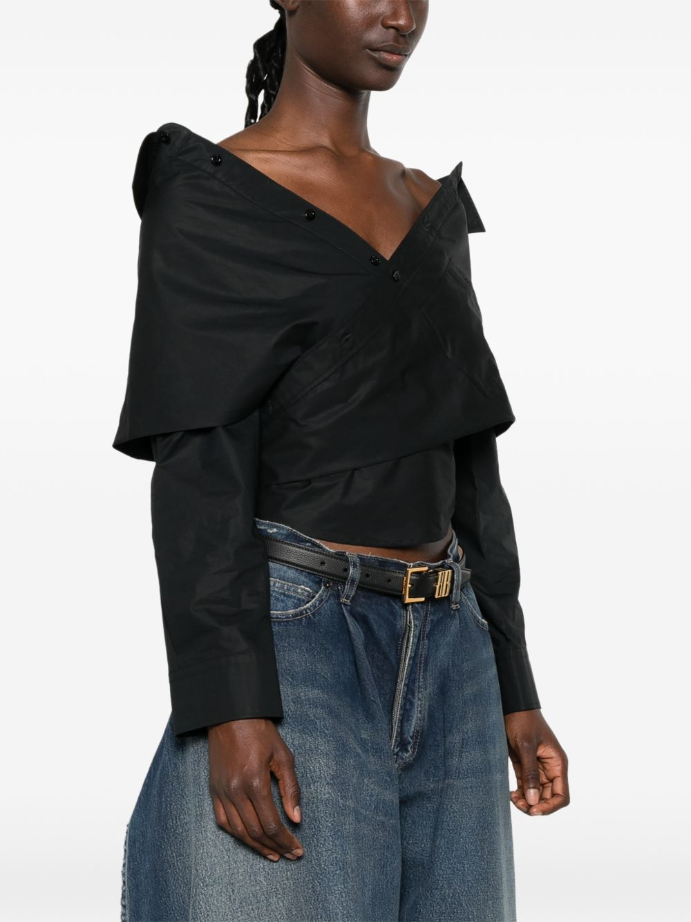 [Balenciaga] Shirts Long Sleeve FW26 872123TRM281000