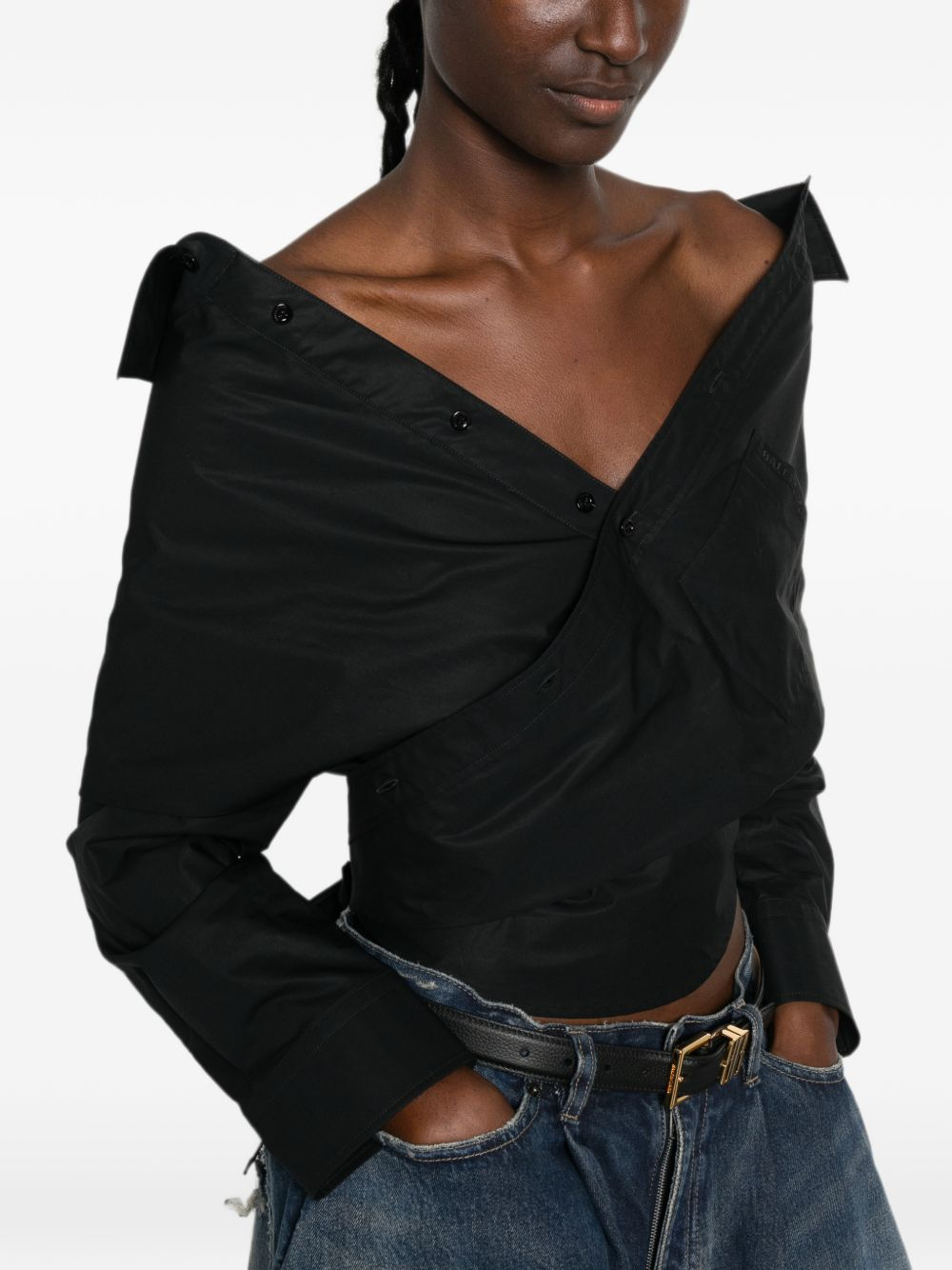 [Balenciaga] Shirts Long Sleeve FW26 872123TRM281000