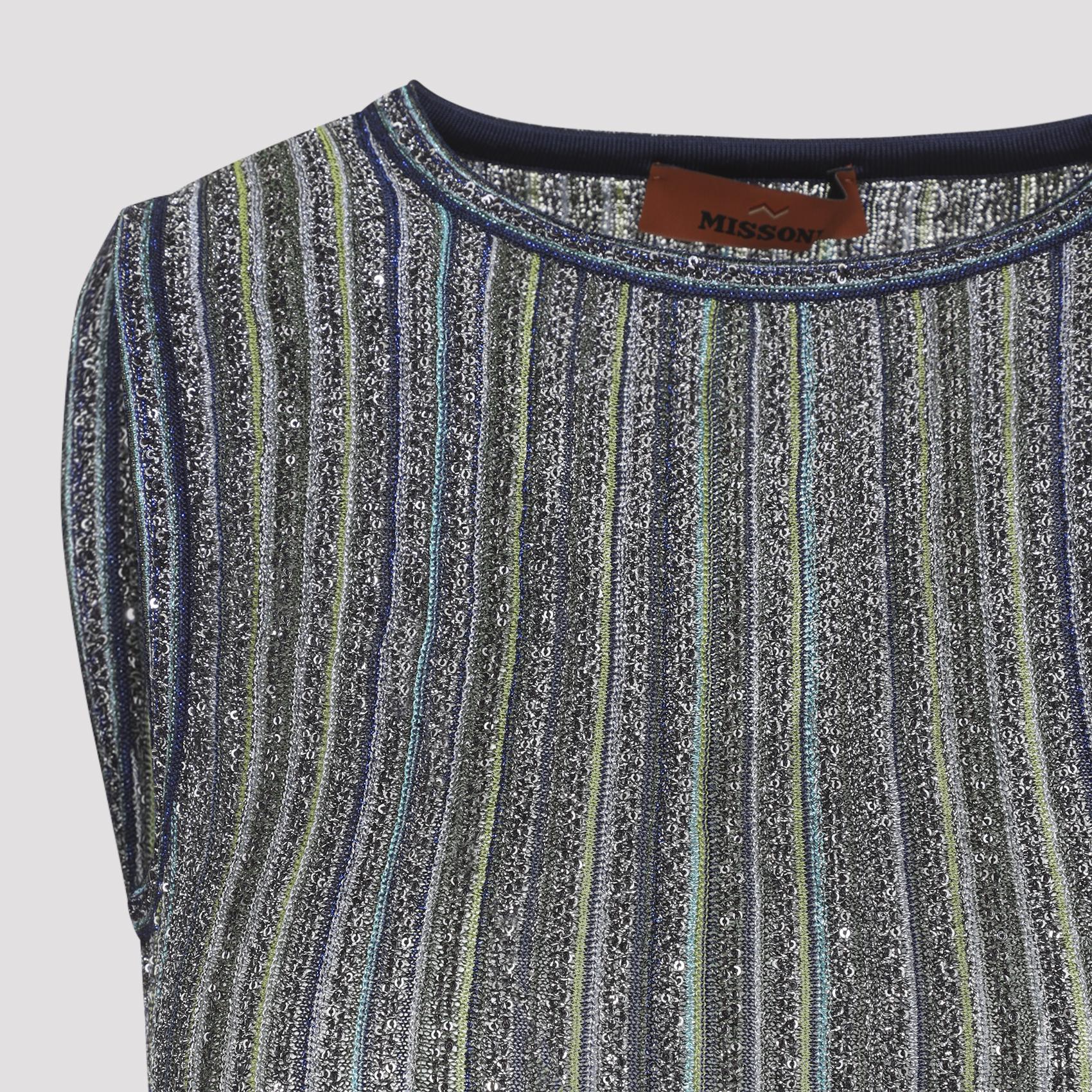 [MISSONI] Tank top FW26 DS26WK0J.BK01J8