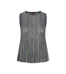 [MISSONI] Tank top FW26 DS26WK0J.BK01J8