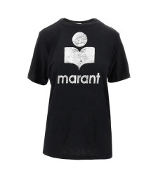 [Isabel Marant Etoile] T-shirts Short Sleeve FW26 TS0001FBA1N10E01BK-01BK
