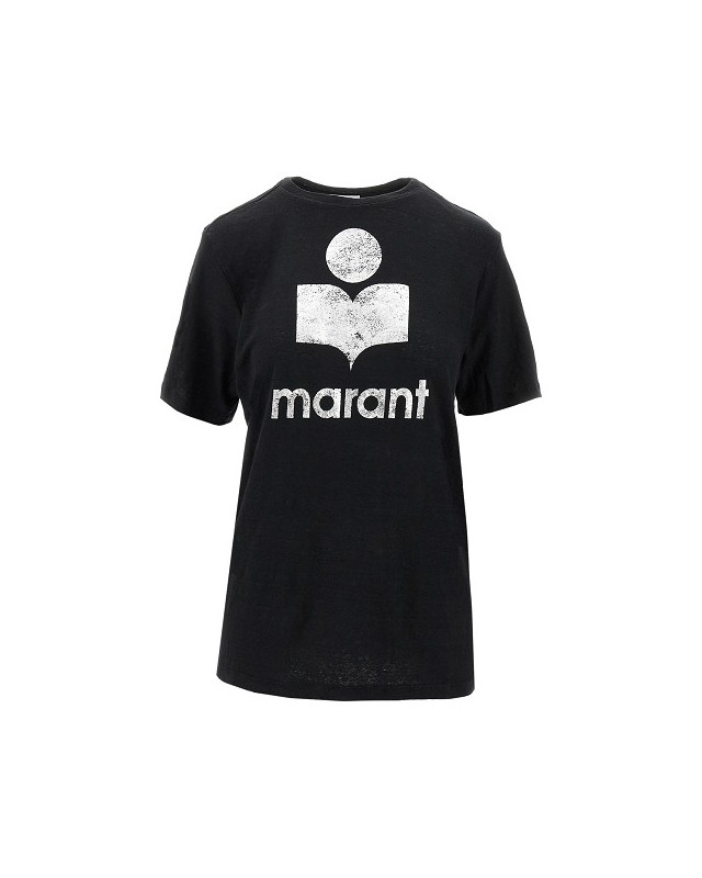 [Isabel Marant Etoile] T-shirts Short Sleeve FW26 TS0001FBA1N10E01BK-01BK
