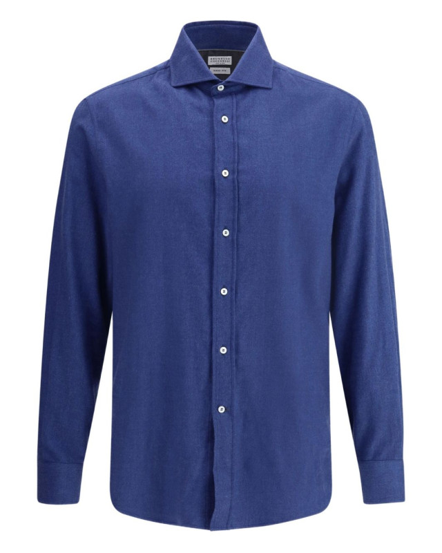 [Brunello Cucinelli] Shirts Long Sleeve FW26 MY6370627C018