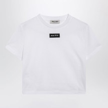 [Miu Miu] T-shirts Short Sleeve FW26 MJNA45OOO6398