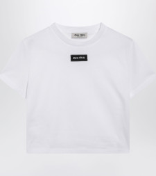 [Miu Miu] T-shirts Short Sleeve FW26 MJNA45OOO6398