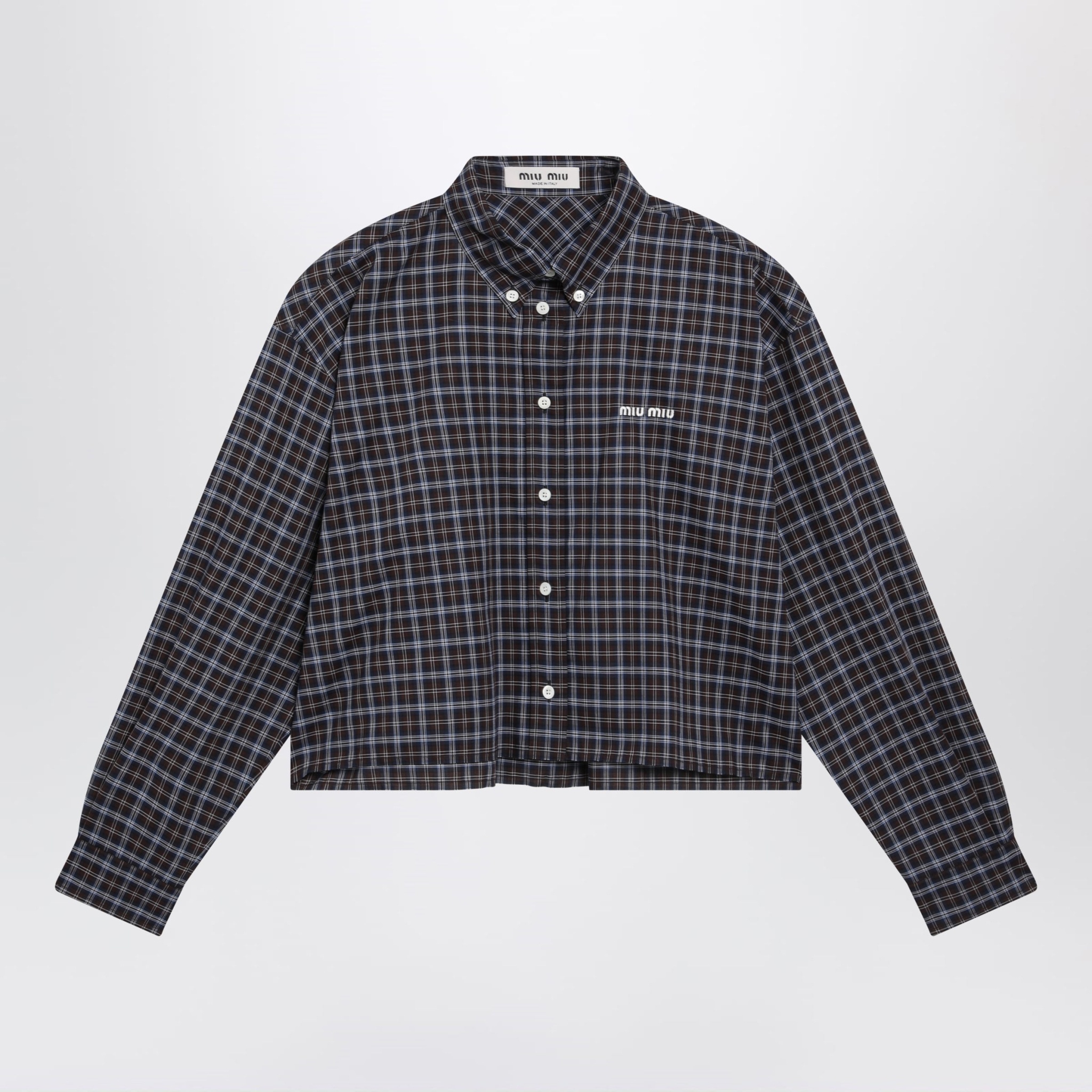 [Miu Miu] Shirts Long Sleeve FW26 MK1659OOO19U3