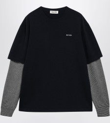 [Miu Miu] T-shirts Long Sleeve FW26 MML07LOOO6061