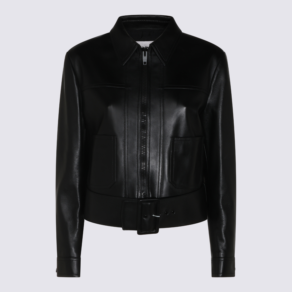 [Celine] Leather Jacket FW26 RV04I3M7538NO