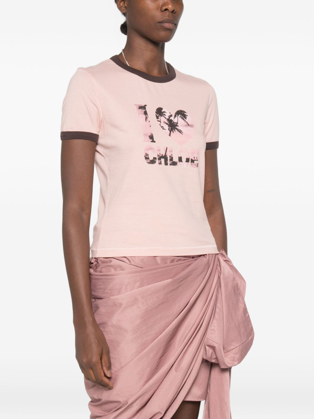 [Chloe] T-shirts Short Sleeve FW26 CH26AJH262806D5