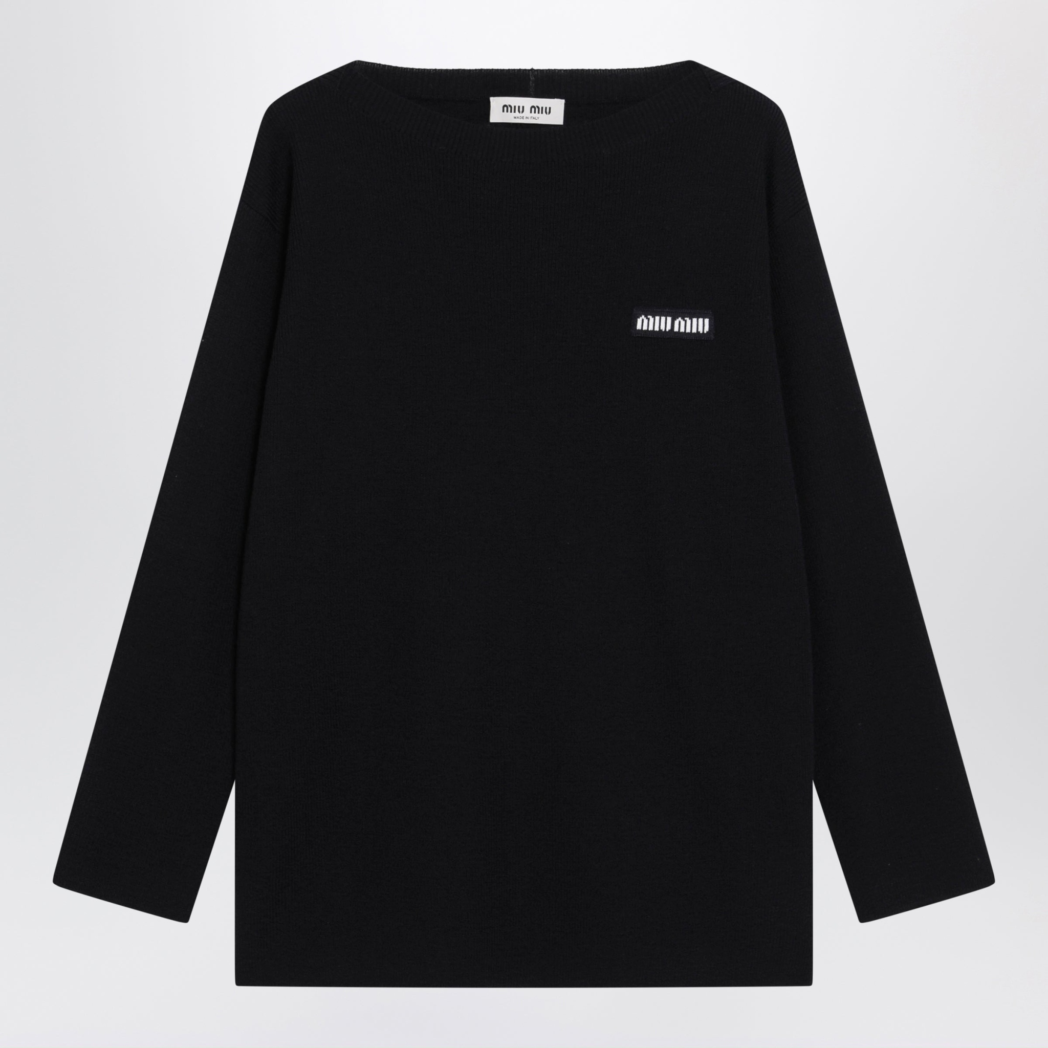 [Miu Miu] T-shirts Long Sleeve FW26 MML06WOOO1903