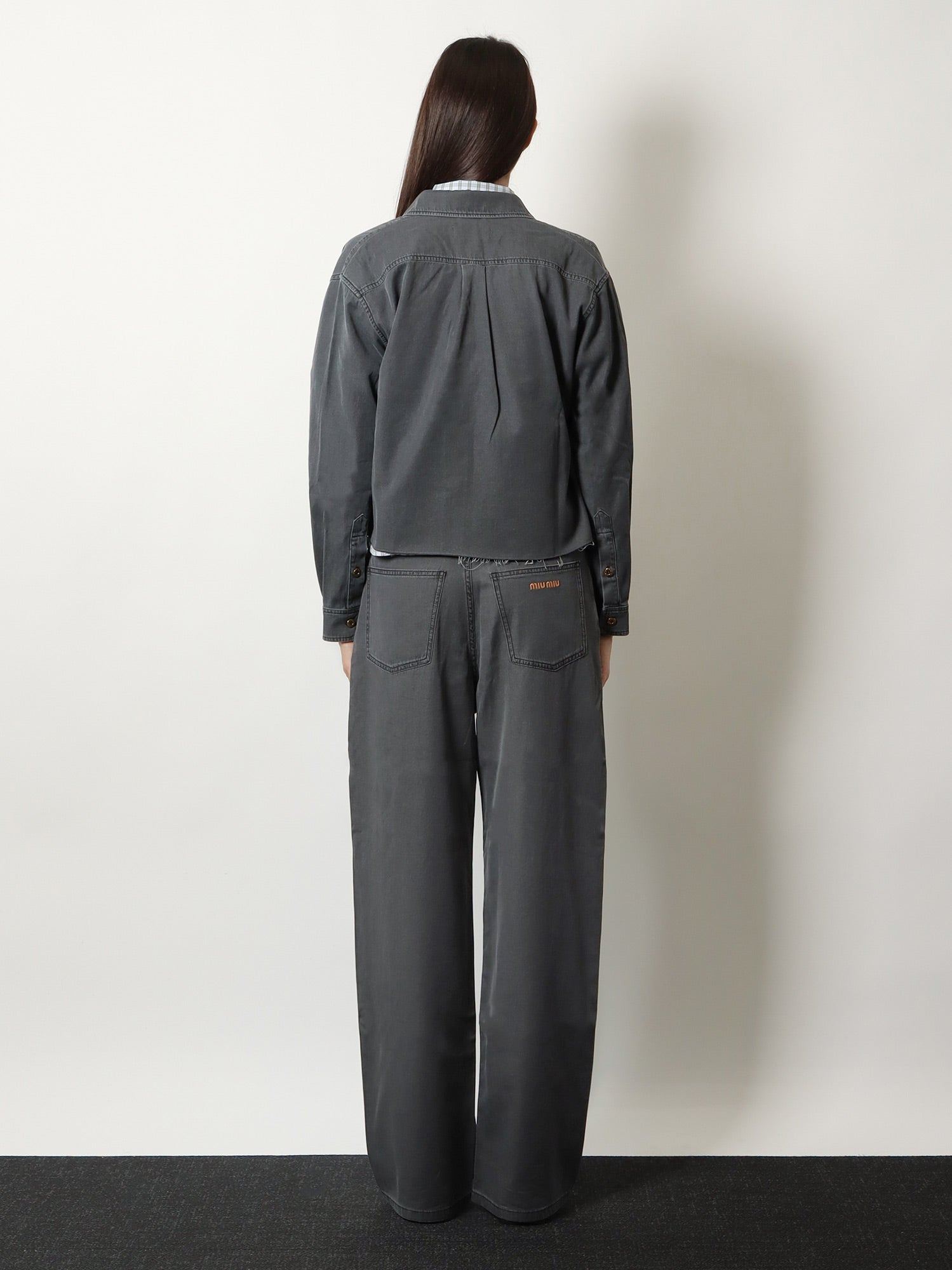 [Miu Miu] Blouse FW26 GWC131SOOO15MPF0002