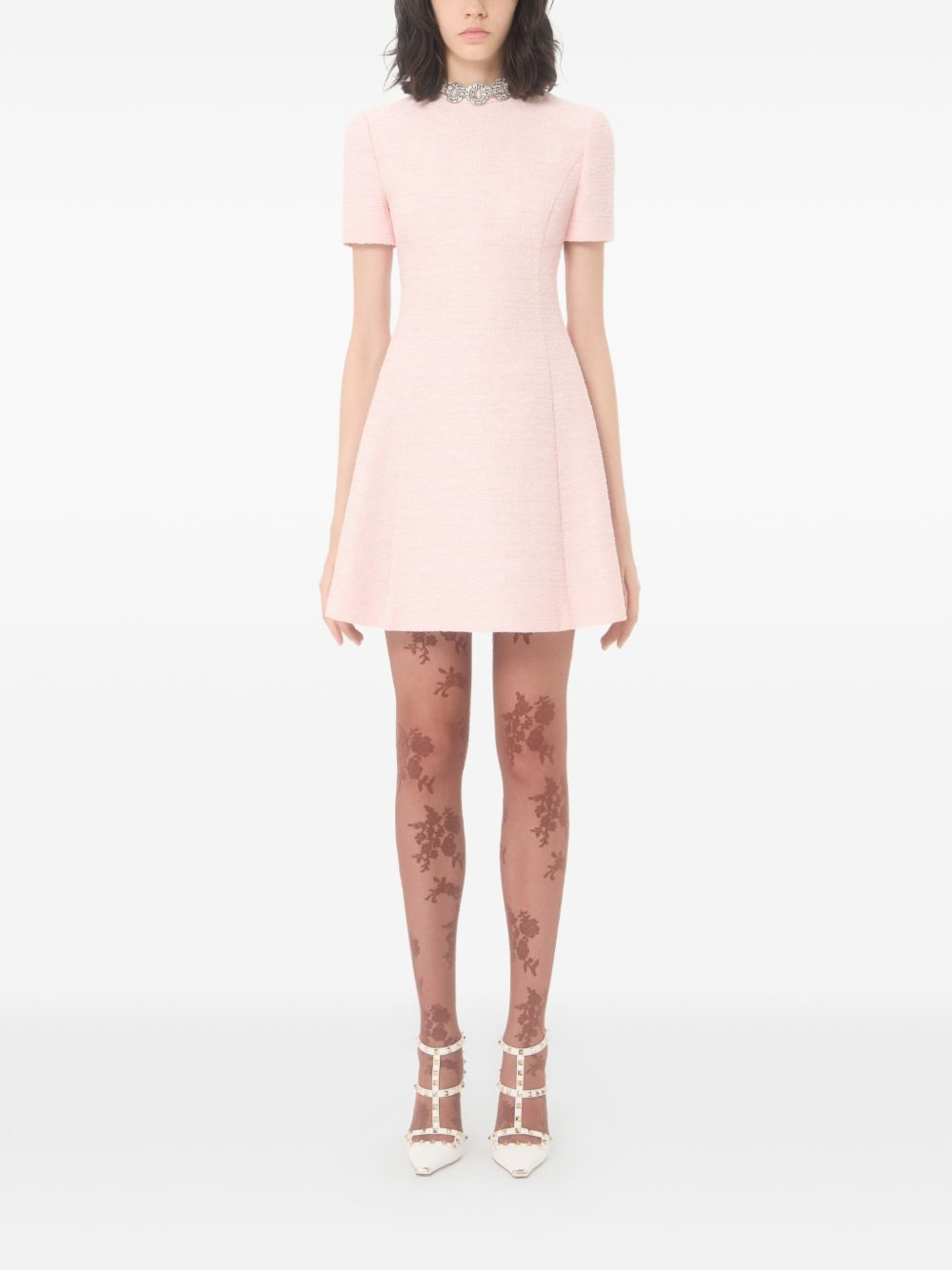 [Valentino Garavani] Short sleeve dress FW26 BVAKH1A995FE