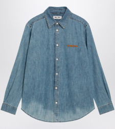 [Miu Miu] Shirts Long Sleeve FW26 GWC143OOO193K