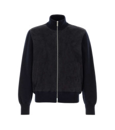 [Salvatore Ferragamo] Bomber Jacket FW26 145330791048 NEWNAVY