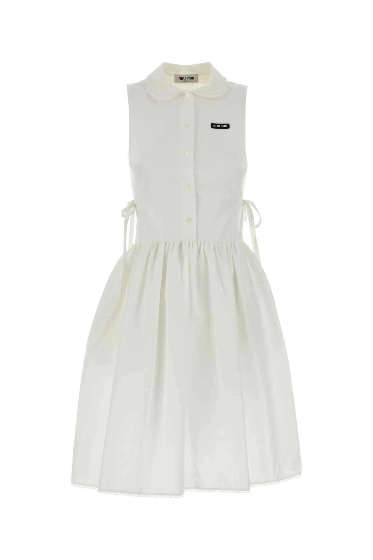 [Miu Miu] Sleeveless dress FW26 MF6425SOOO163M F0009