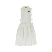 [Miu Miu] Sleeveless dress FW26 MF6425SOOO163M F0009