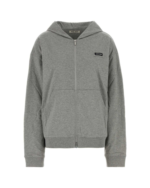 [Miu Miu] Sweatshirt FW26 MJLA63SOOO192D F0031