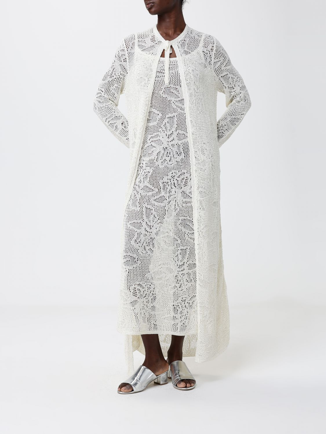 [Fabiana Filippi] Long sleeve dress SS26 MAD276F507D864 0150