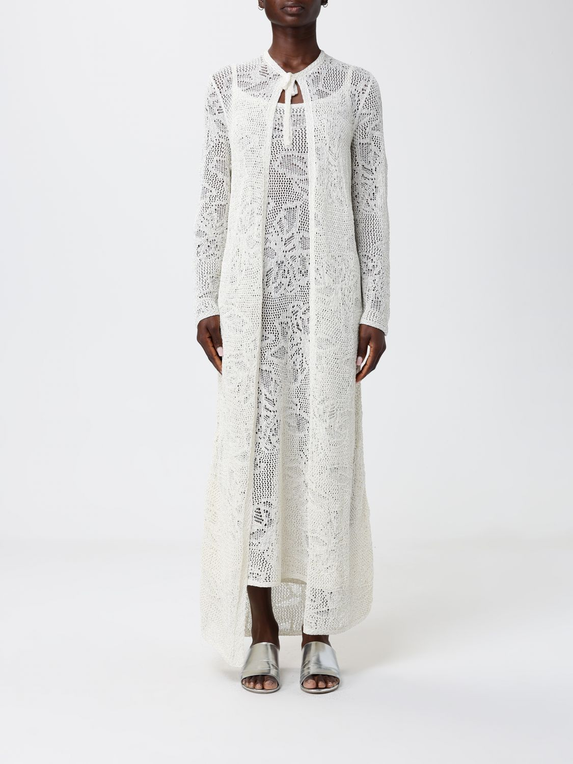 [Fabiana Filippi] Long sleeve dress SS26 MAD276F507D864 0150