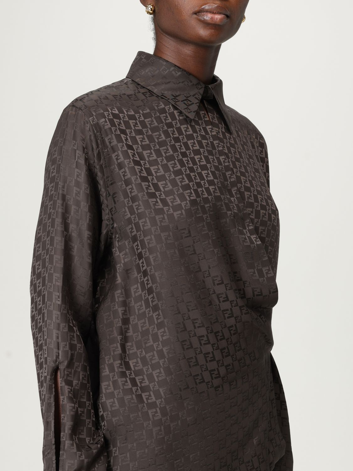 [Fendi] Shirts Long Sleeve SS26 FS8287AUQG F1T6H