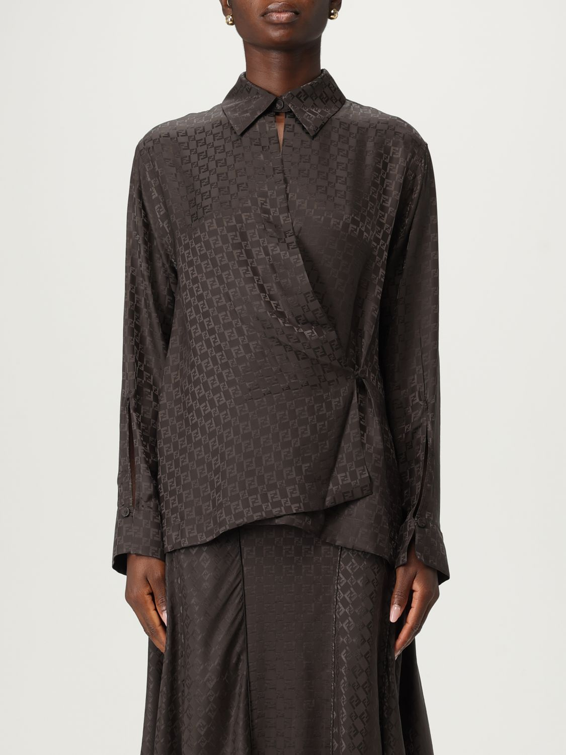 [Fendi] Shirts Long Sleeve SS26 FS8287AUQG F1T6H