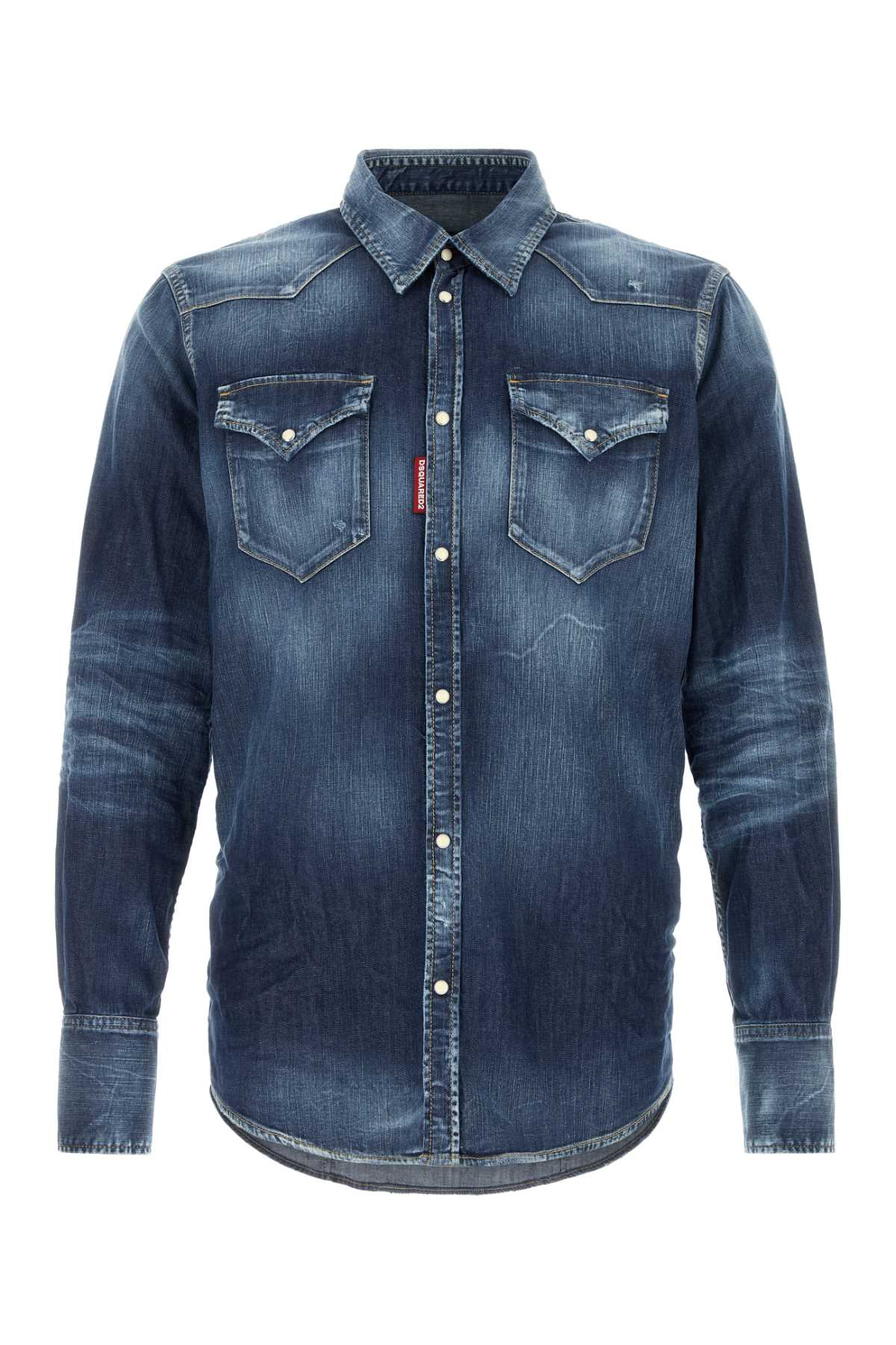 [DSQUARED] Shirts Long Sleeve FW26 S74DM0986S30341 470