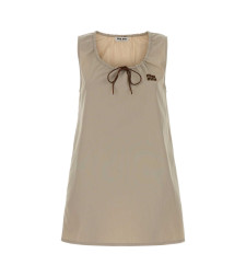 [Miu Miu] Sleeveless dress FW26 MF6414SOOO12NS F0A08