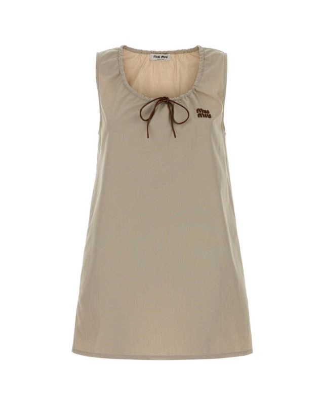 [Miu Miu] Sleeveless dress FW26 MF6414SOOO12NS F0A08