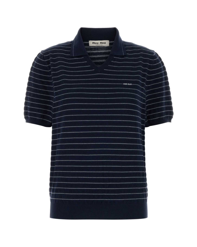 [Miu Miu] T-shirts Short Sleeve FW26 MML05QSOOO184Q F0008