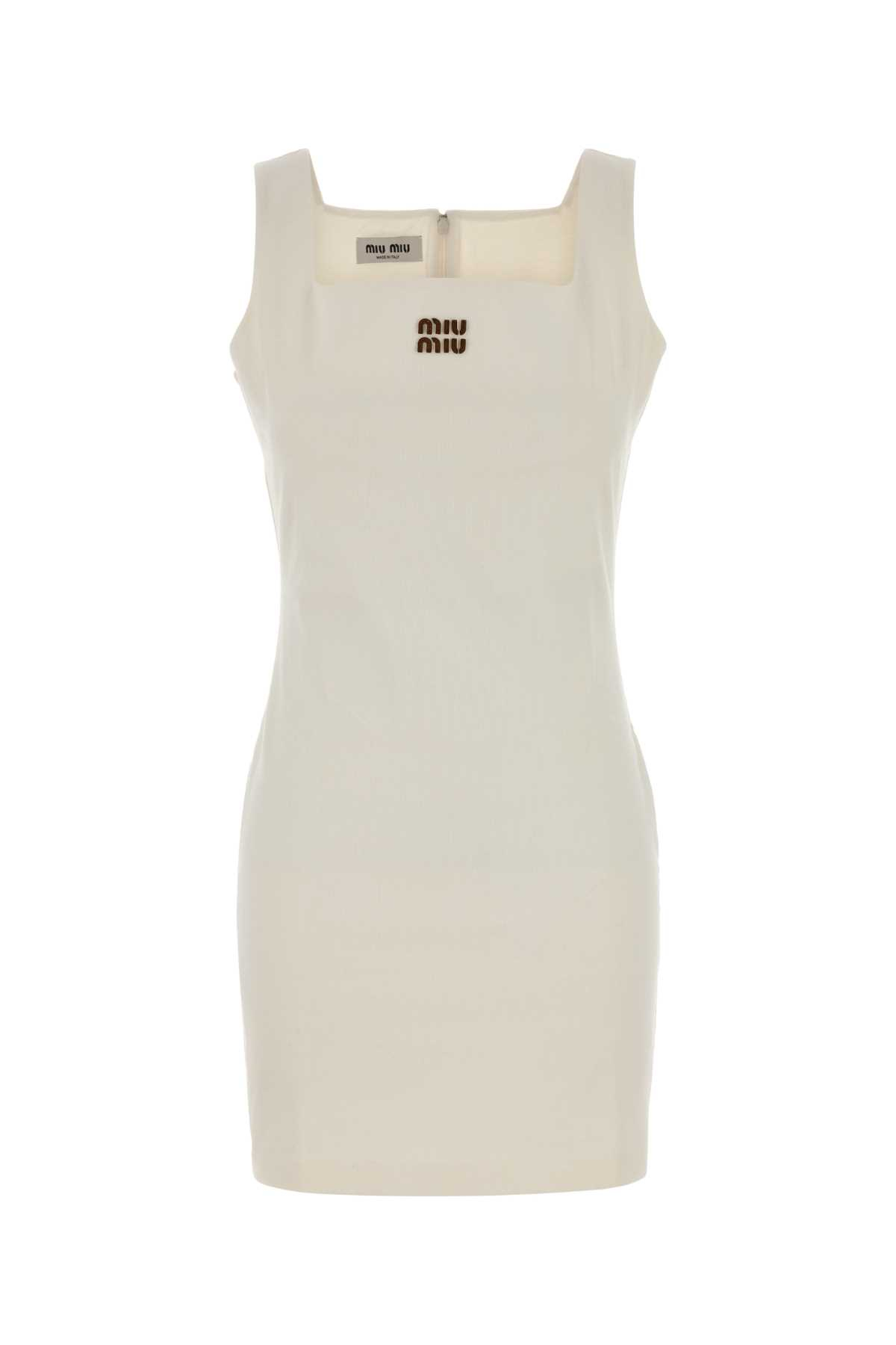 [Miu Miu] Sleeveless dress FW26 MF6408SOOO1965 F0009
