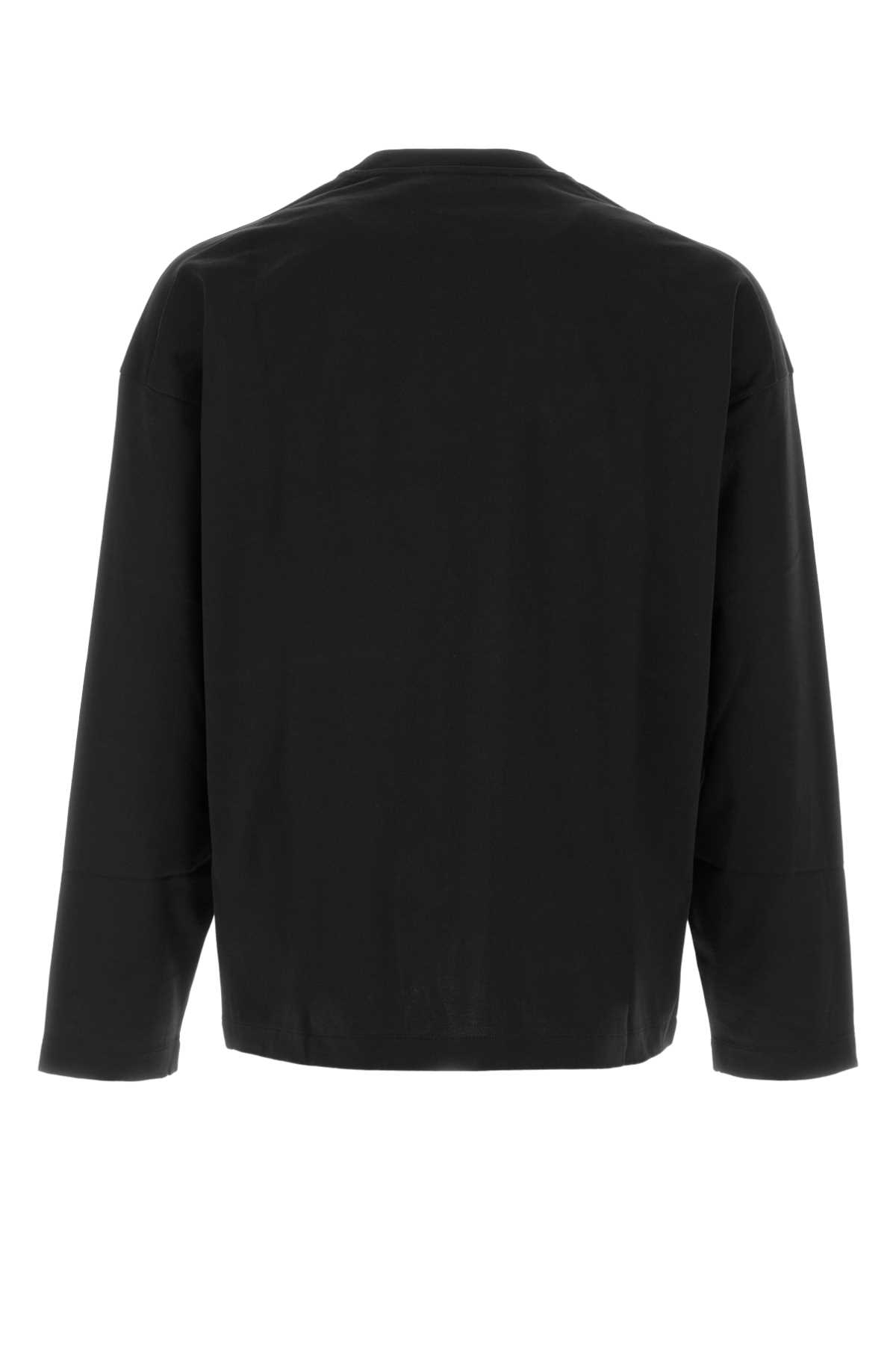 [Jil Sander] T-shirts Long Sleeve FW26 J22GC0278J20348 001