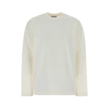 [Jil Sander] T-shirts Long Sleeve FW26 J02GC0174J20347 102