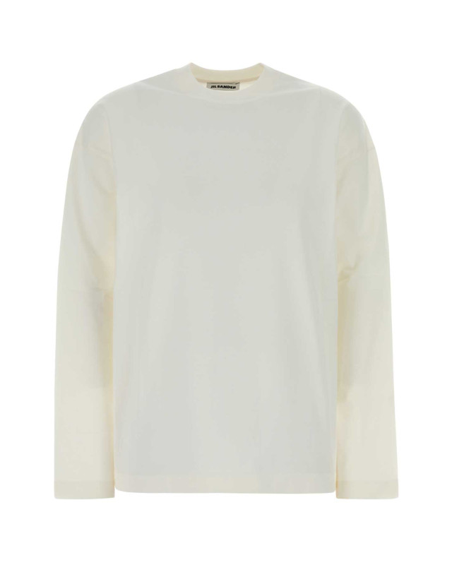 [Jil Sander] T-shirts Long Sleeve FW26 J02GC0174J20347 102