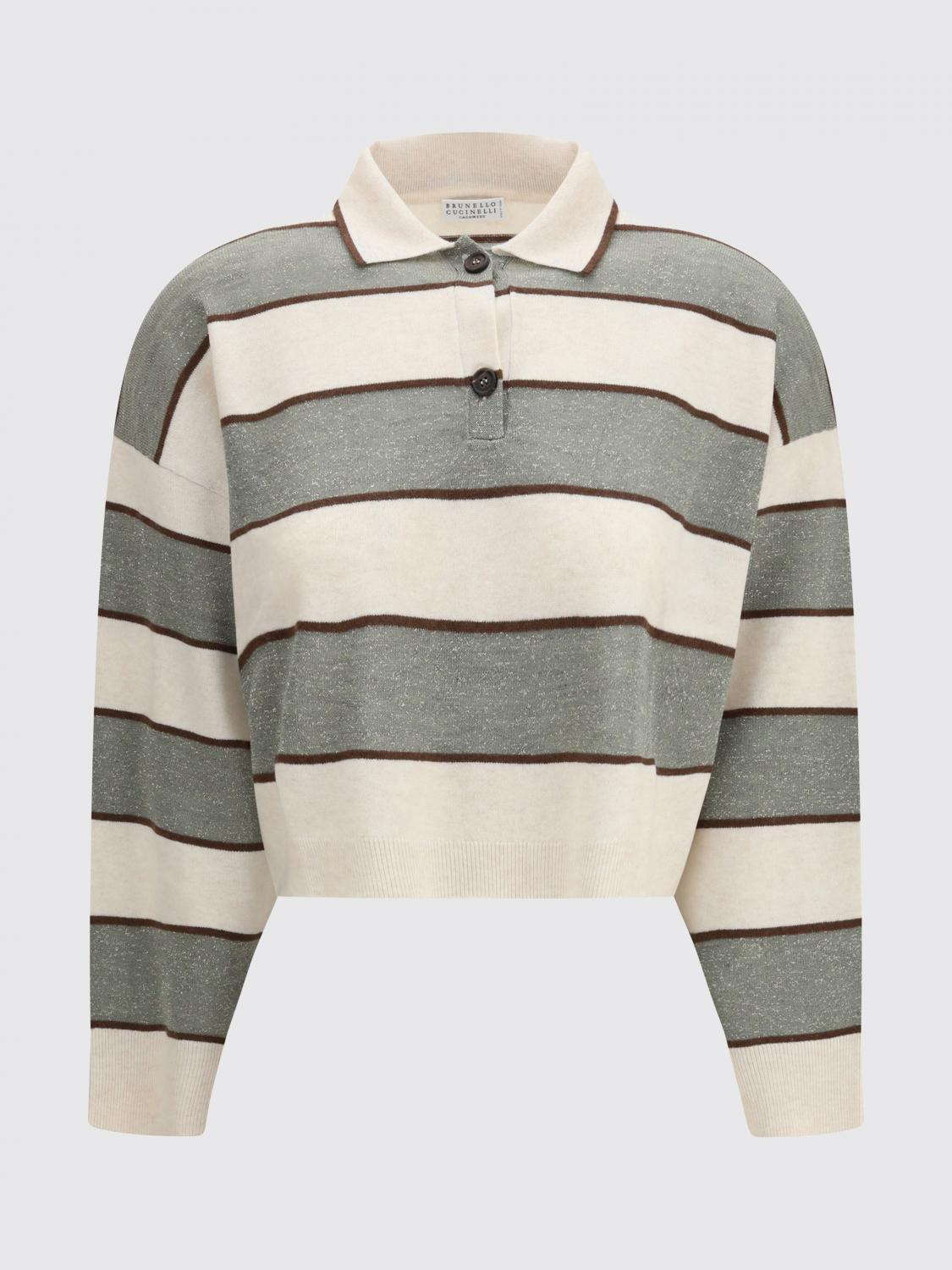 [Brunello Cucinelli] T-shirts Long Sleeve SS26 M16221605 CQU70