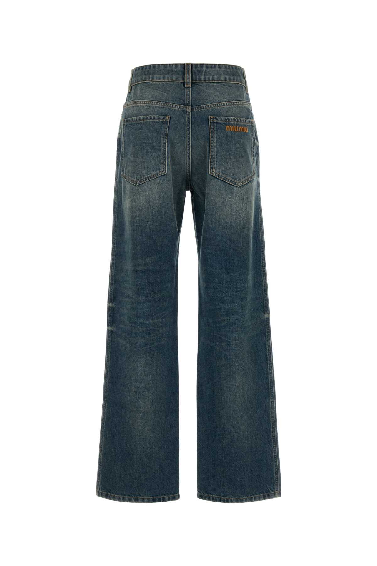 [Miu Miu] Jeans FW26 GWP616SOOO1O6K F0008