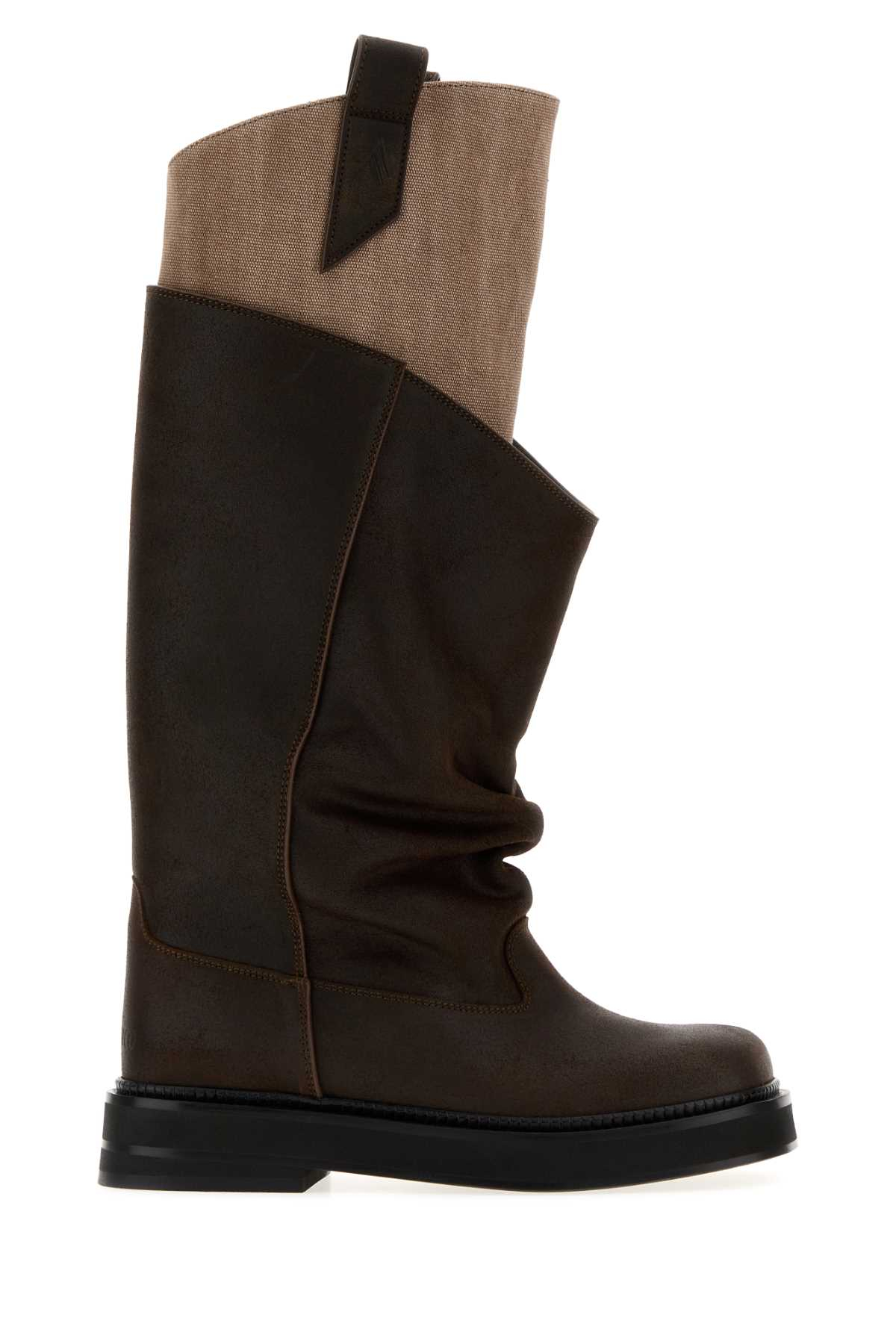 [The Attico] Boots FW26 261WSH00902MIX124AA 215